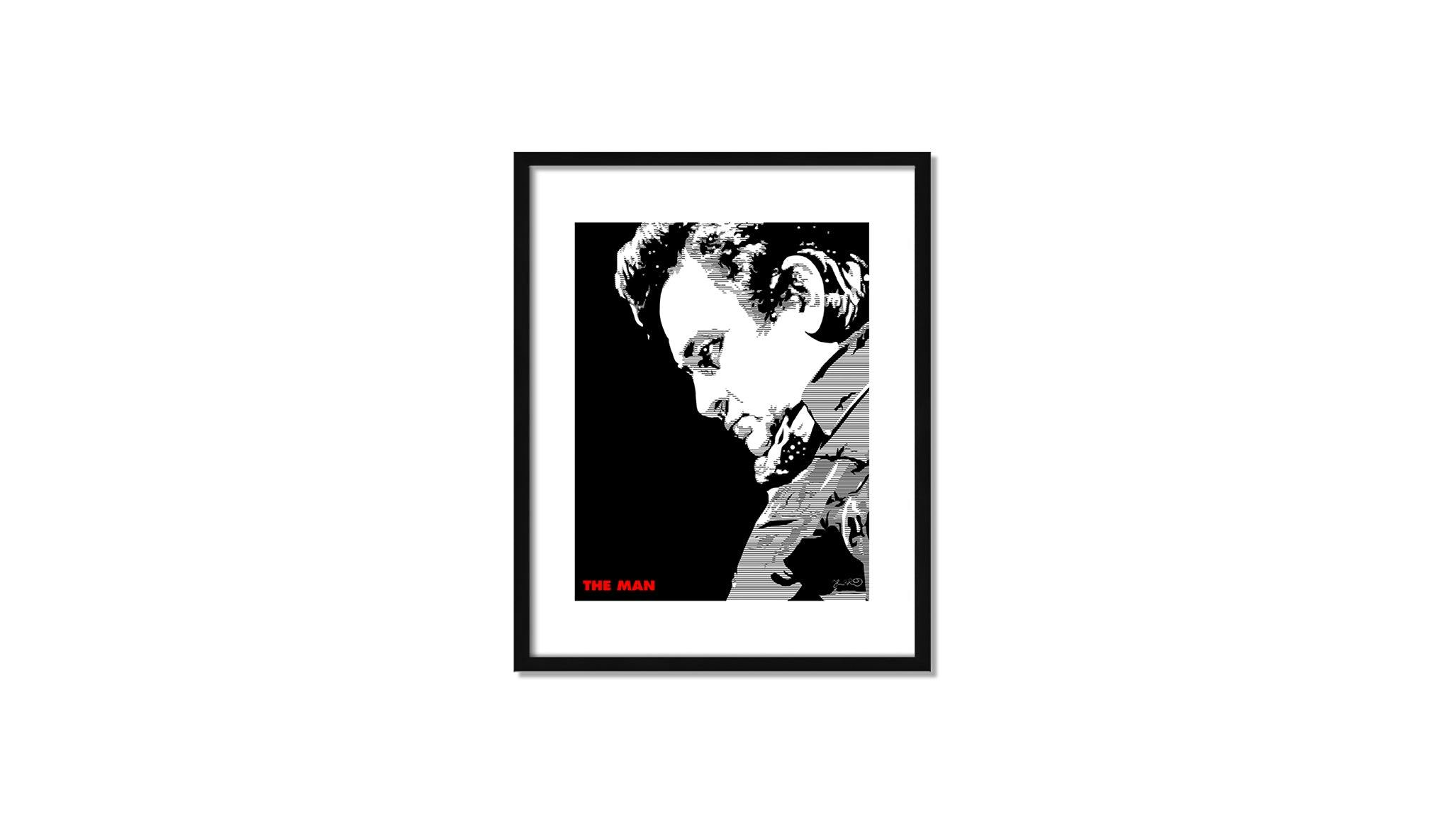 Paper w/ Black Frame